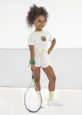Tennis Collection | Tennis Ball Sequin Detail Tee